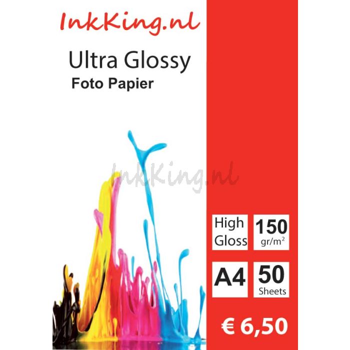 glossy photopapier 150gr A4