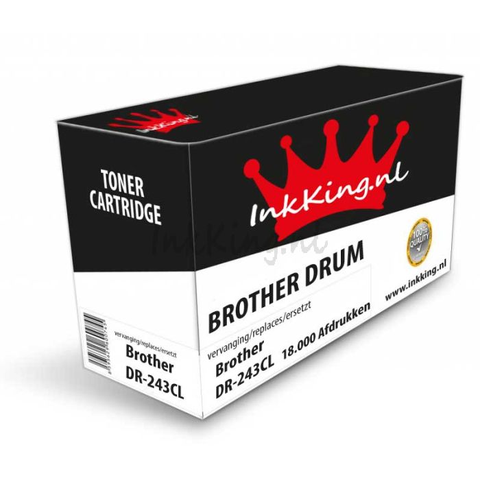 Brother dr-243cl drum inkking
