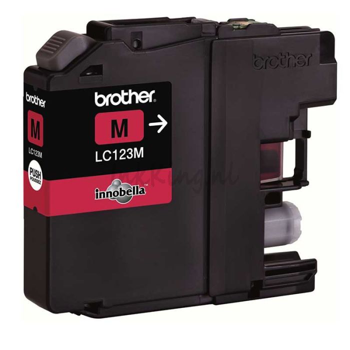 brother lc-123m magenta refill inkking