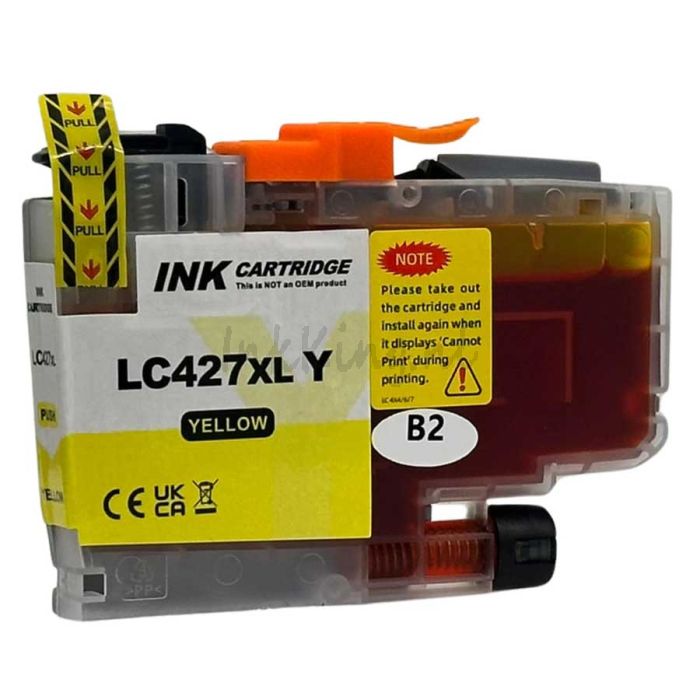 Brother LC-427XL Yellow + Chip