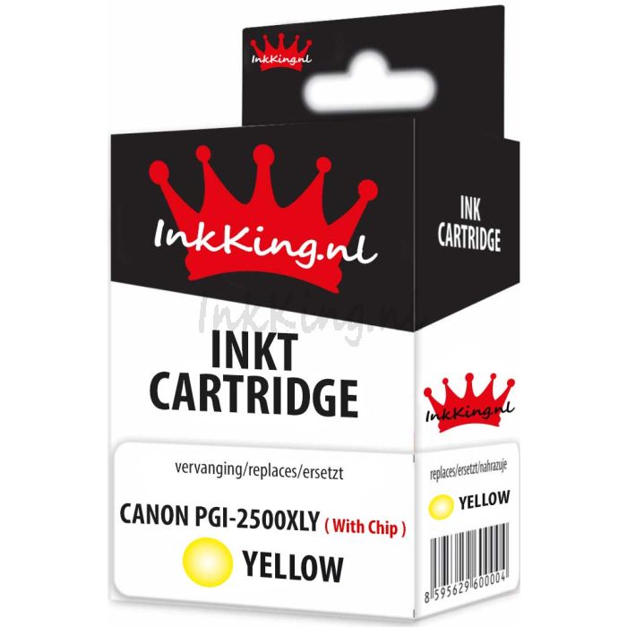 Canon pgi-2500xl yellow inkking