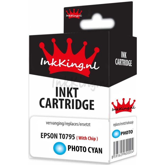 epson t0795 photo cyan inkking