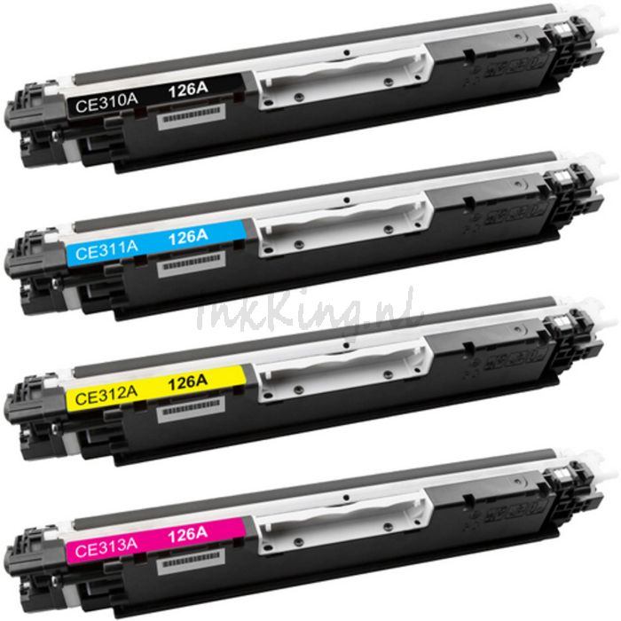 Non-Genuine  HP 126A, 130A, en CANON 729M Toner Magenta 1k 