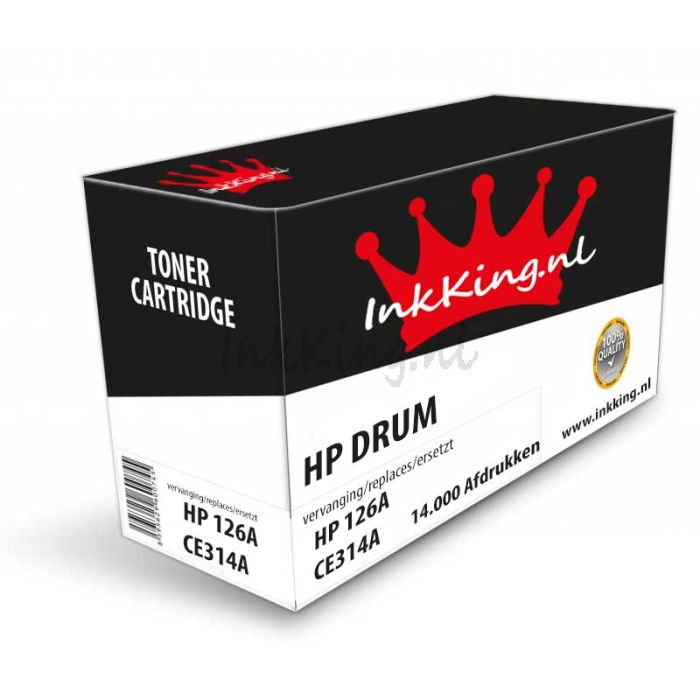 hp 126a ce314a drum inkking
