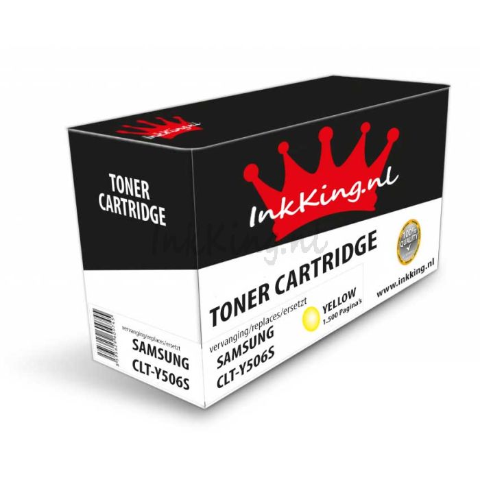 Samsung CLT-Y506S toner yellow inkking