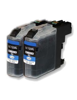 brother lc-123 black inkking