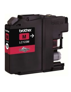brother lc-123m magenta refill inkking