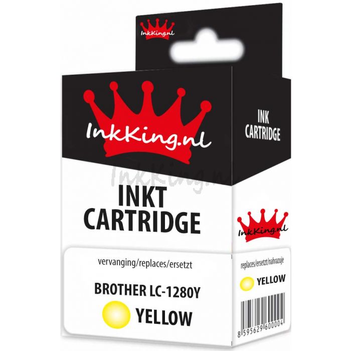 brother lc-1280 yellow inkking