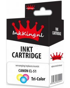 Canon cl-51 color inkking
