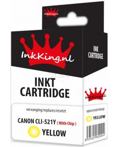 Canon cli-521y yellow inkking